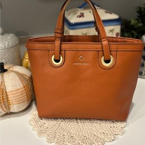 Nanette Lepore Rust Leather Tote